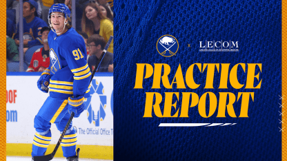 buffalo sabres practice report josh doan