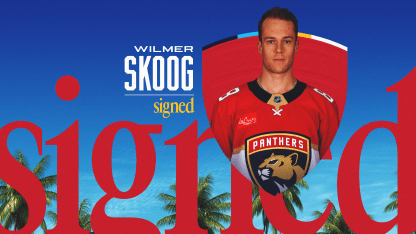 Florida Panthers Agree to Terms with Forward Wilmer Skoog