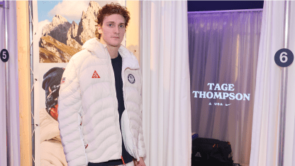 PHOTOS - Tage Thompson at The Winter Olympics