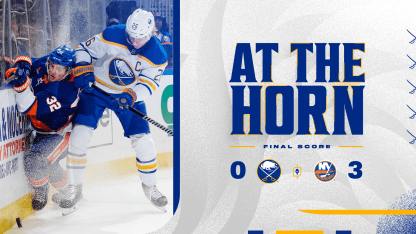 at the horn game recap buffalo sabres new york islanders november 30 2024