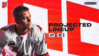 Projected Lineup: October 24 at Calgary