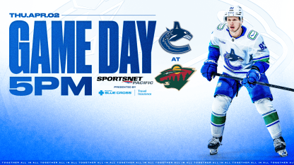 Game Notes: Canucks at Wild