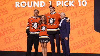 McQueen drafted No. 10 by Ducks