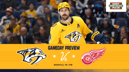 Red Wings vs. Preds, March 2