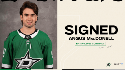 Dallas Stars sign forward Angus MacDonell to entry-level contract 031125