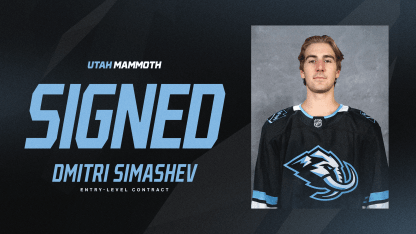 Utah Signs Dmitri Simashev to Entry-Level Contract | RELEASE 5.28.25
