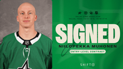 Dallas Stars sign defenseman Niilopekka Muhonen to entry-level contract 070125