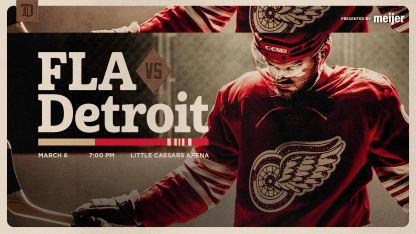 PREVIEW: Red Wings cap brief two-game homestand with Atlantic Division clash against Panthers on Friday