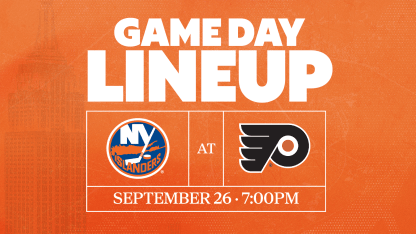 Preseason Game Preview: Islanders at Flyers Sept 26 2024