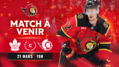 Maple Leafs de Toronto c. Sénateurs d'Ottawa