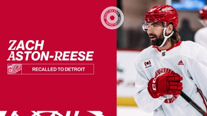 Red Wings recall Zach Aston-Reese from Grand Rapids under emergency conditions
