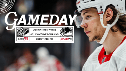 PREVIEW: Red Wings battle NHL-leading Canucks Thursday for second time in five days