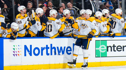 NSH@NYR: Wood scores PPG against Igor Shesterkin