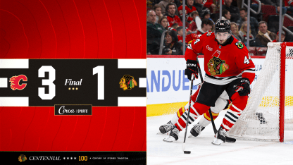Calgary Flames Chicago Blackhawks game recap January 15 2026