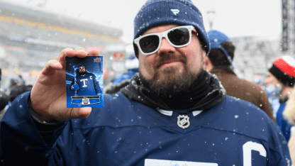 upper deck toronto fan with card