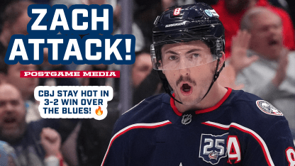 Blue Jackets STAY HOT on Saturday Night with a 3-2 W Over the Blues! 🔥 | Postgame Media