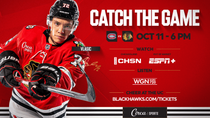 PREVIEW: Blackhawks Host Canadiens in Centennial Home Opener