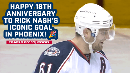 MOST ICONIC GOAL IN CBJ HISTORY! 18 Years Ago Rick Nash Scored THE GOAL in Phoenix 🤩 | Top 25 Goals