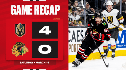Game Highlights | Blackhawks at Golden Knights