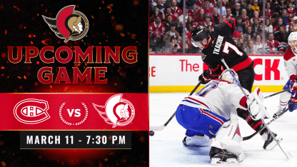 Montreal Canadiens @ Ottawa Senators