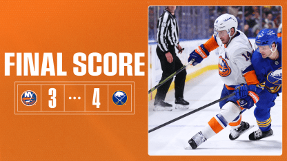 The Skinny: Sabres 4, Islanders 3
