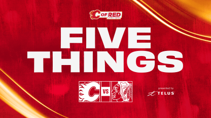 5 Things - Flames vs. Blackhawks 15.10.2