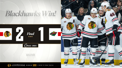 RECAP: Blackhawks Hold Off Wild to Close Season Series