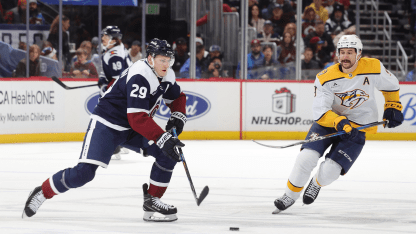 Nashville Predators Colorado Avalanche game recap December 13 2025