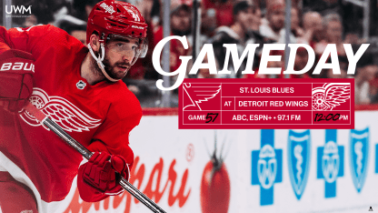 PREVIEW: Red Wings open weekend back-to-back set, starting with St. Louis on Saturday afternoon