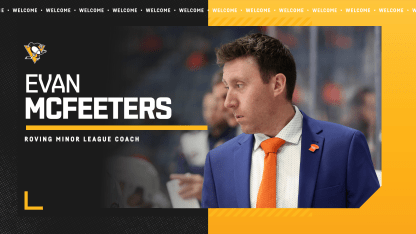 Penguins Name Evan McFeeters Roving Minor League Coach