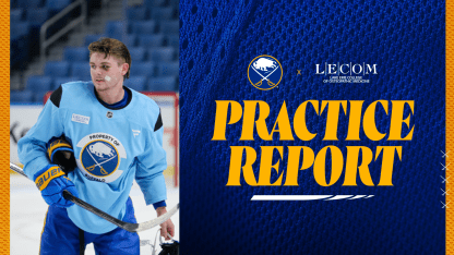 buffalo sabres practice greenway benson luukkonen kesselring