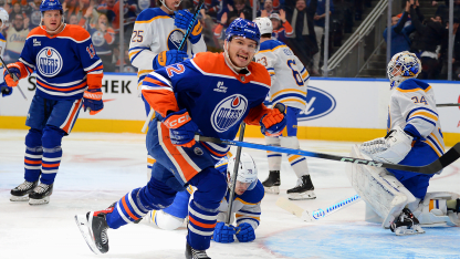 BUF@EDM: Podkolzin scores goal against Alex Lyon