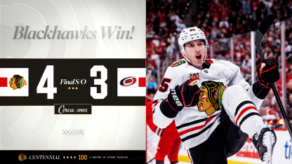 Chicago Blackhawks Carolina Hurricanes game recap January 22 2026