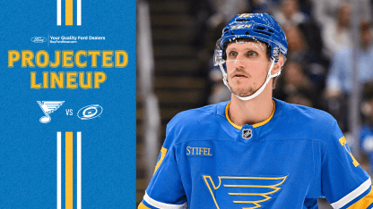 Projected Lineup: Jan. 13 vs. Carolina