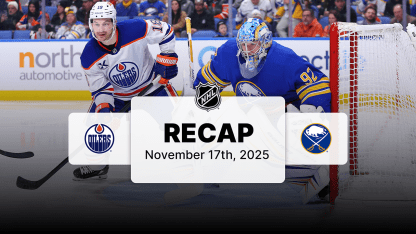 Spielbericht: BUF 5, EDM 1