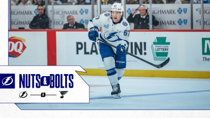 Nuts & Bolts: Tampa Bay Lightning continue the trip in St. Louis