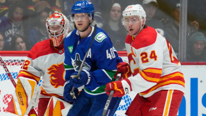 Flames Fall 4-3 In Overtime To Canucks