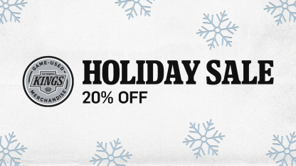 Gear Up with the LA Kings Game-Used Holiday Sale!