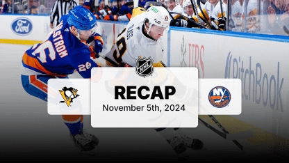 PIT at NYI | Recap