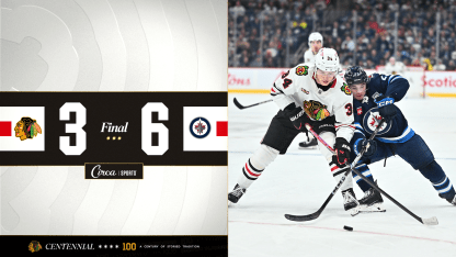 RECAP: Blackhawks Drop Road Matchup to Jets