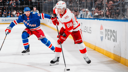 RECAP: Red Wings close three-game road trek, open weekend back-to-back set with 4-1 loss to Rangers