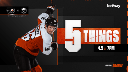 5 Things: Flyers @ Sabres