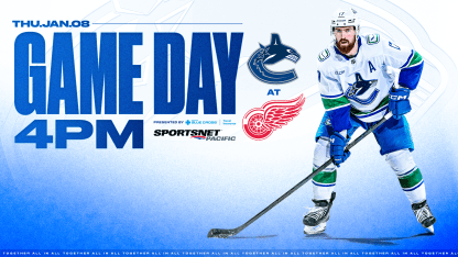 Game Notes: Canucks at Red Wings
