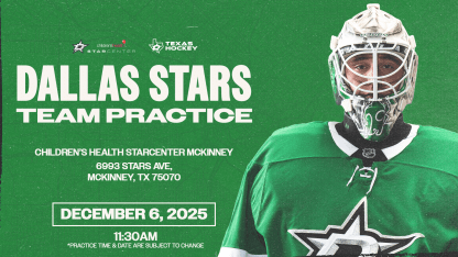 Dallas Stars Team Practice - McKinney 2025