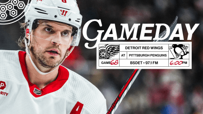 PREVIEW: Red Wings look to bring momentum, strong team game into Pittsburgh on Sunday