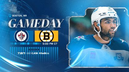 GAMEDAY: Jets at Bruins