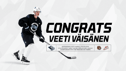 Väisänen Wins WHL Championship | BLOG 5.17.25
