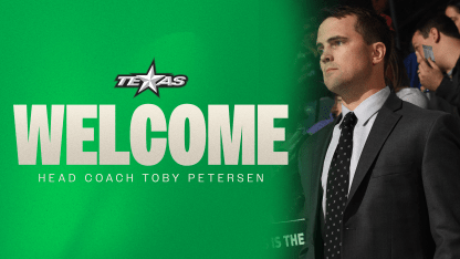 Dallas Stars appoint Toby Petersen as Texas Stars head coach 070725