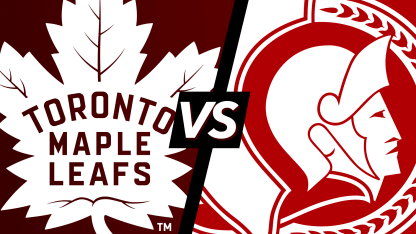 Ottawa Senators vs Toronto Maple Leafs