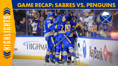 Game Recap: Sabres vs. Penguins